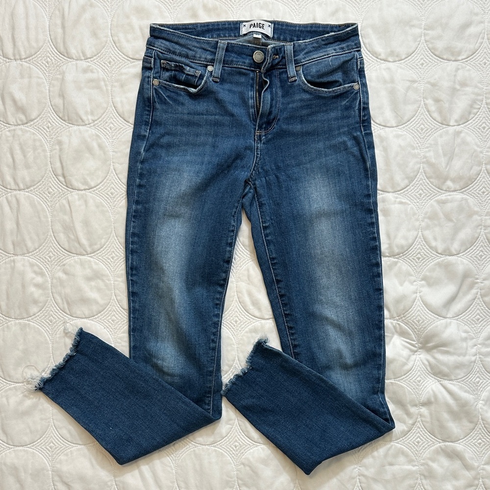 PAIGE Women's Verrado Ankle Jeans